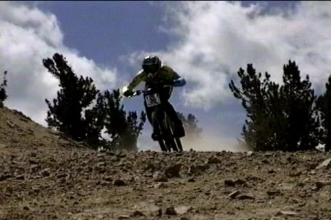 Downhill-04 Stock Footage 68661