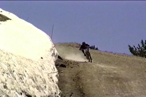 Downhill -06 Stock Footage 68654
