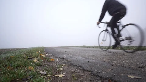 Downhill cycling Stock Footage 98282834