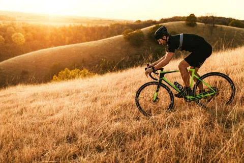 Downhill fun Stock Photos