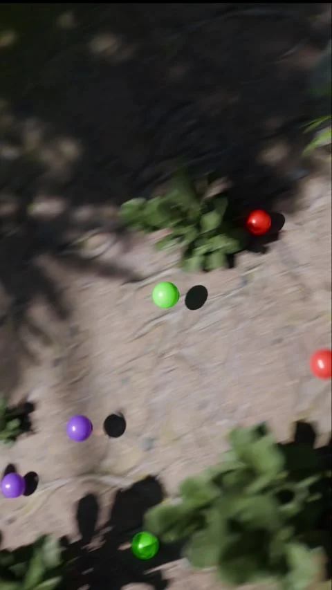 Downhill Jar circuit 3d animation Stock Footage 267005483