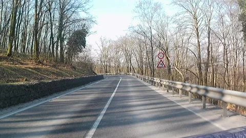 Downhill ride from Certova Pec (Devil's Furnace) mountain pass to Piestany Видео 331318086