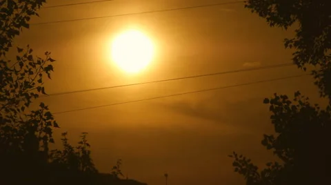 Downhill Rope At Sunset Stock Footage 54748511