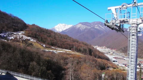 Downhill Skiing Stock-Footage 48336624