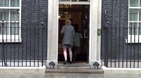 Downing St 스톡 동영상 42733134