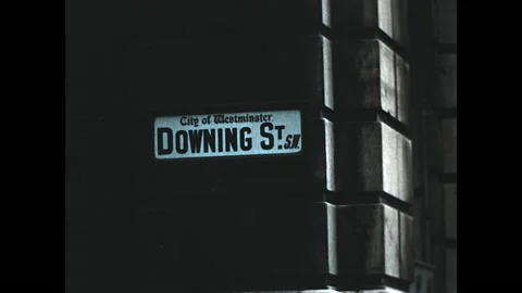 Downing Street 1949 Stock Footage 163070719