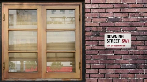 Downing Street Stock Footage 116412054