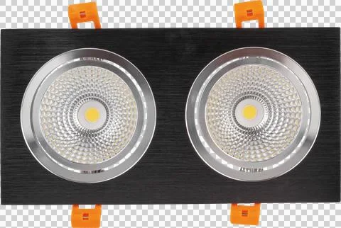 Downlights LED Lighting. LED COB light. Dowlight lighting Stock Photos