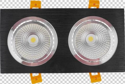 Downlights LED Lighting. LED COB light. Dowlight lighting Stock Photos