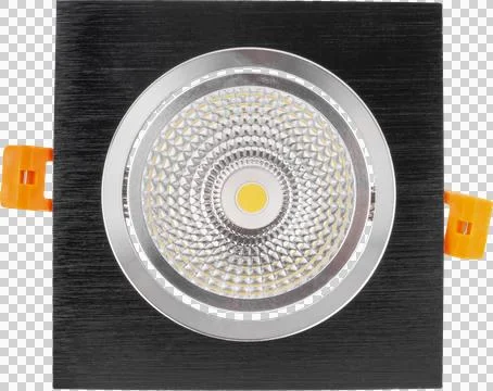 Downlights LED Lighting. LED COB light. Dowlight lighting Stock Photos