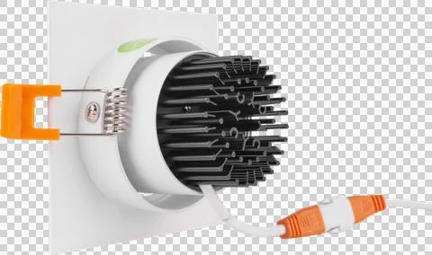 Downlights LED Lighting. LED COB light. Dowlight lighting Stock Photos