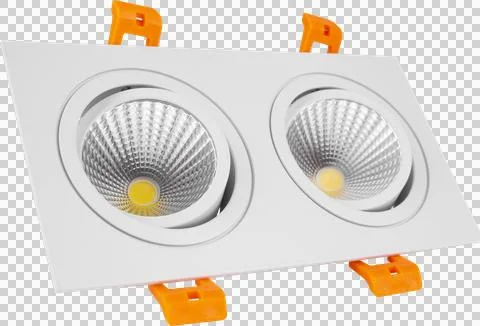 Downlights LED Lighting. LED COB light. Dowlight lighting Stock Photos