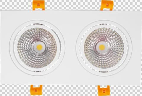 Downlights LED Lighting. LED COB light. Dowlight lighting Stock Photos