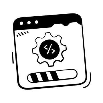 Download this amazing icon representing software update progress イラスト素材