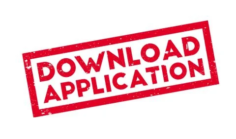 Download Application rubber stamp Stockillustratie