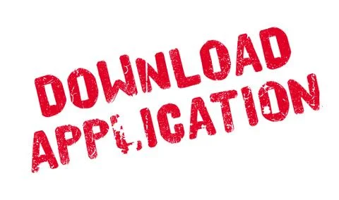 Download Application rubber stamp Stock Illustration