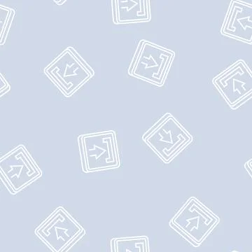 Download arrow line seamless pattern Stock Illustration