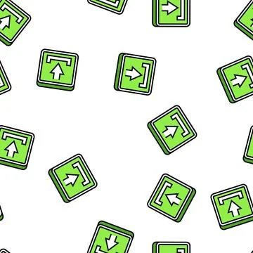 Download arrow vector seamless pattern Stock Illustration