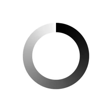 Download black flat icon. Loading sign. Vector illustration for web page, app Stock Illustration