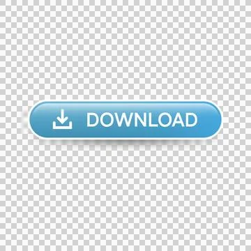 Download button with arrow icon element vector Stock Illustration