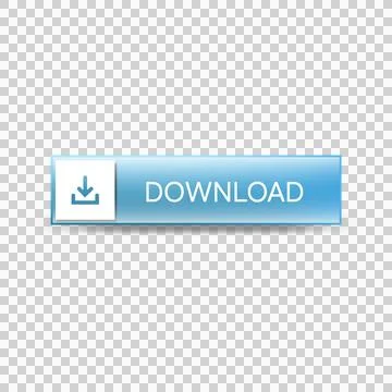 Download button with arrow icon element concept Stock Illustration