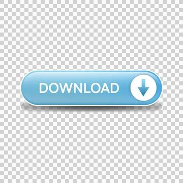 Download button with arrow icon element isolated Stock Illustration