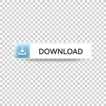Download button with arrow icon element design Stock Illustration
