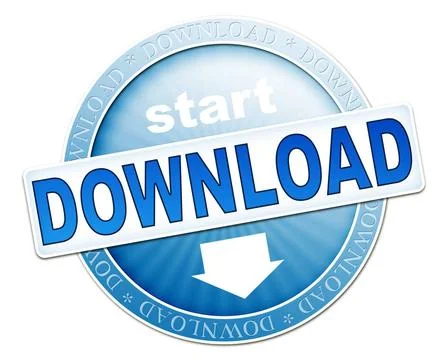 Download button blue An image of a useful blue download button Copyright: ... Stockfoto's