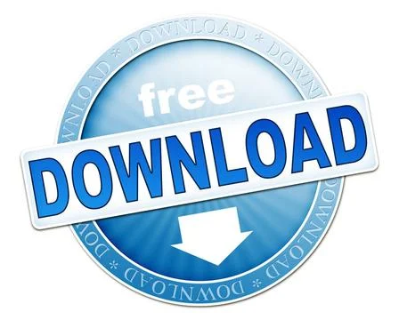 Download button blue An image of a useful blue download button Copyright: ... Stockfoto's