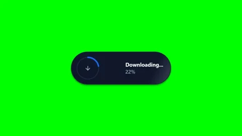 Download button bottom right Green Screen Lower Third Stock Footage 345222225