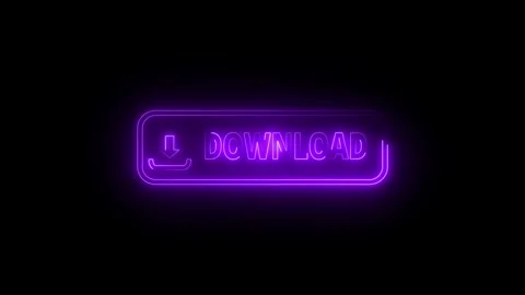 Download button icon animation concept, pink color download button icon ani.. Stock Footage 339784574