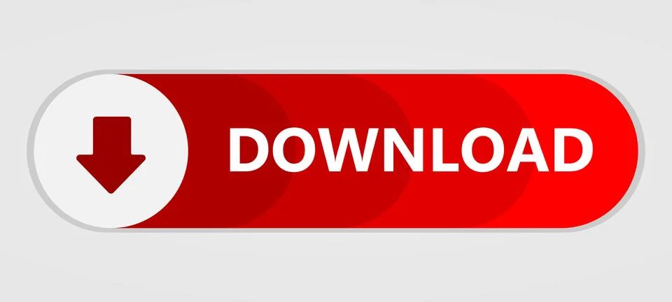 Download button icon Illustrazione stock