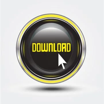 Download button Stock Illustration