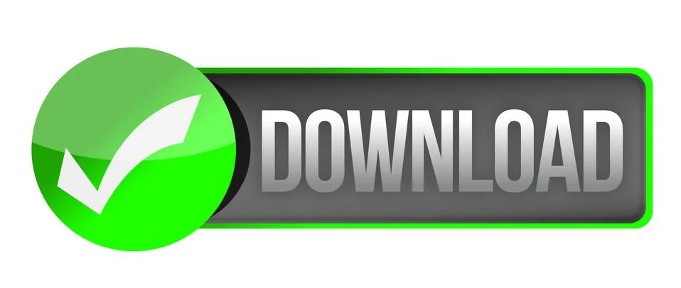 Download button Stock Illustration