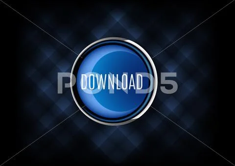 Download Button Stock Illustration