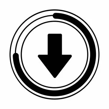 Download circular loading progress icon 8K ultra quality image ratio Stock Illustration