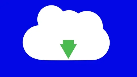 Download from cloud chroma key blue screen graphic resource Stock Footage 71830900