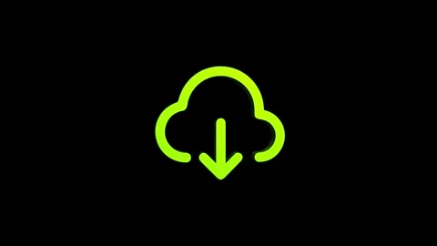 Download cloud mobile phone 3d icon rotation 4k animation sign on background Stock Footage 313487697