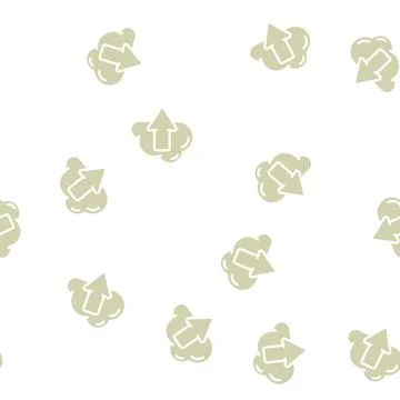 Download file from cloud glyph vector seamless pattern 스톡 일러스트