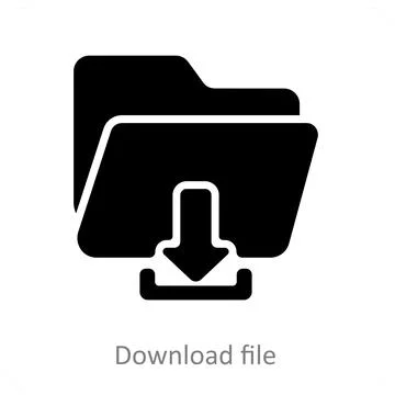 Download File Stock Illustration