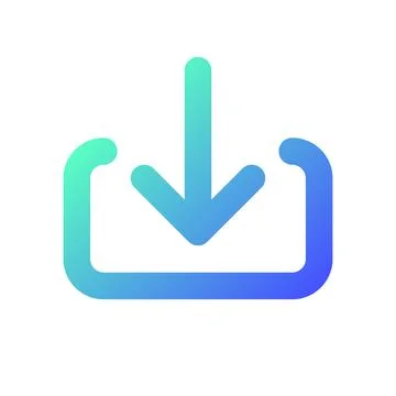 Download file pixel perfect gradient linear ui icon Stock Illustration