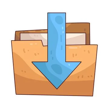 Download Folder illustration 库存插图