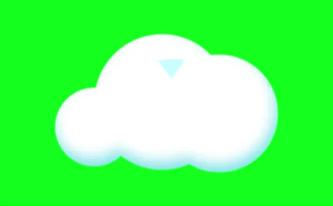Download icon download process cloud arrow greenscreen internet cloud stora.. Stock Footage 243061103