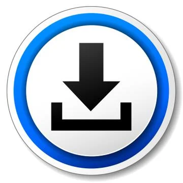Download icon Stock Illustration