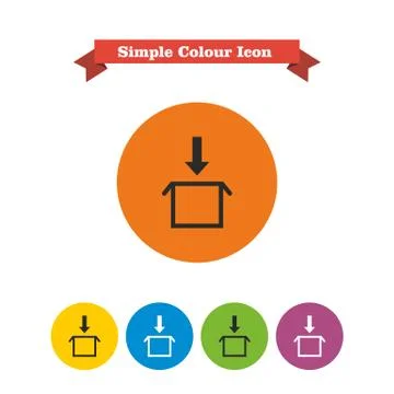 Download icon 스톡 일러스트
