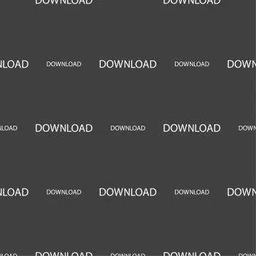 Download icon. Upload button. Load symbol. Seamless pattern on a gray backgro Stock Illustration