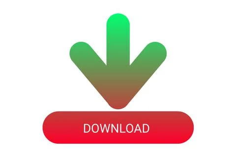 Download Icon Upload Button Load Symbol Colorful Geometric Shapes Gradient Do Stock Illustration