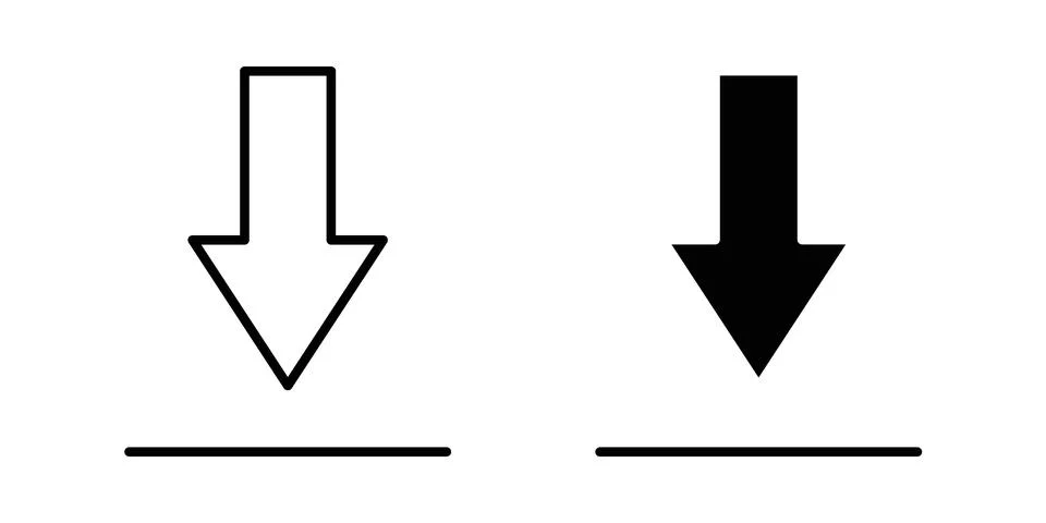 Download icon vector design. EPS10 스톡 일러스트