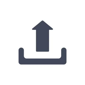 Download Icon Vector flat design style Stock Illustration