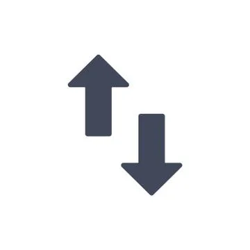 Download Icon Vector flat design style Stock Illustration